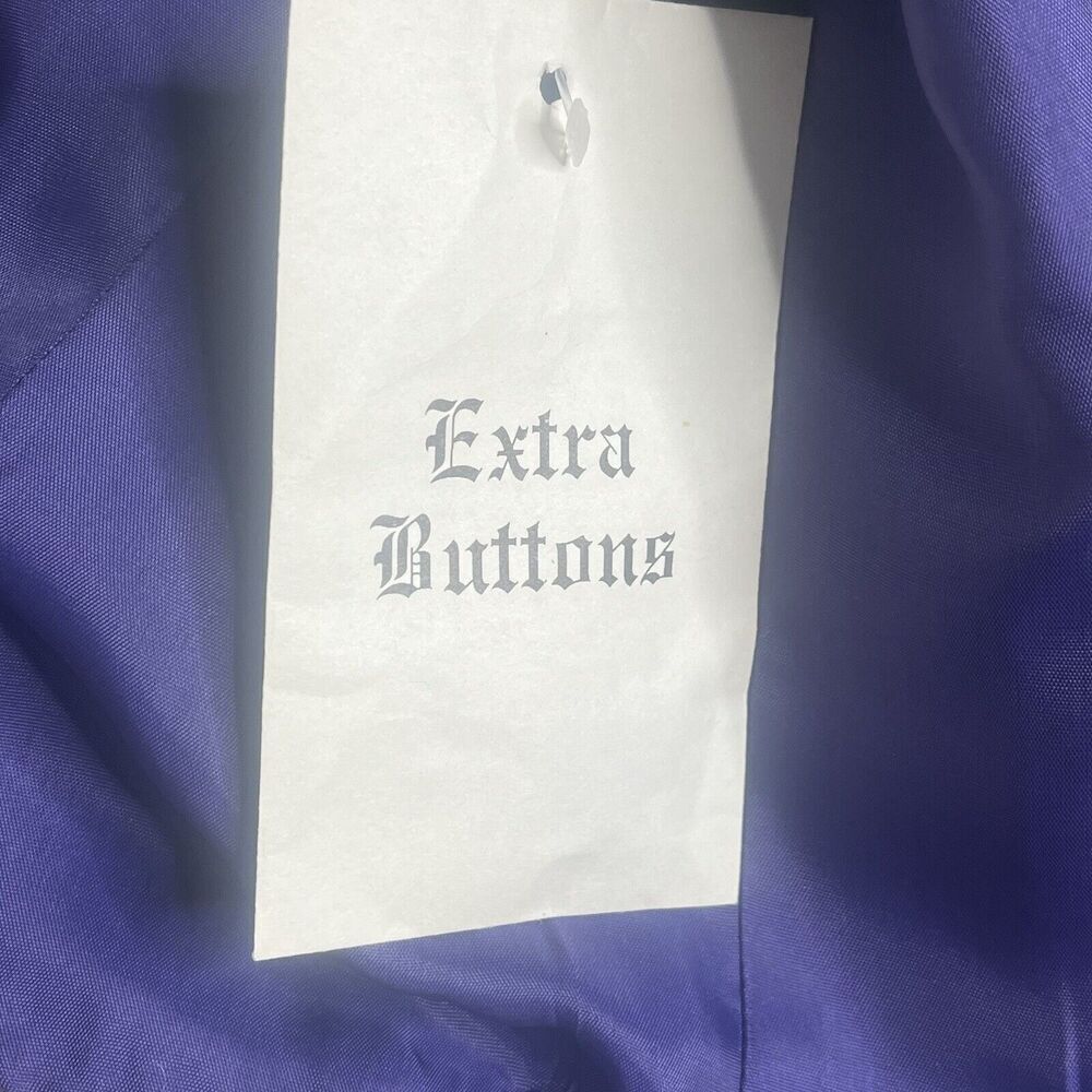 Harold's Vintage Tweed Purple Plaid Blazer Womens Size 6 - Picture 5 of 9